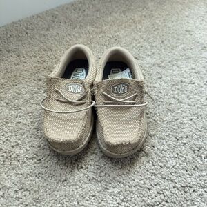 Toddler Hey Dude Beige Slip-On Shoes